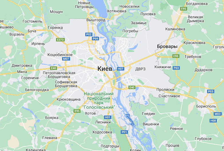 map-kyiv-ukraine
